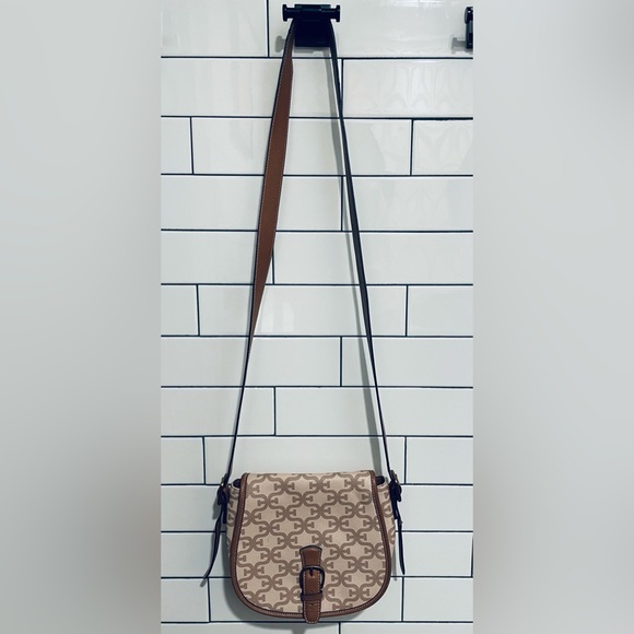 Sam Edelman Signature crossbody satchel Bag Purse - Picture 7 of 14